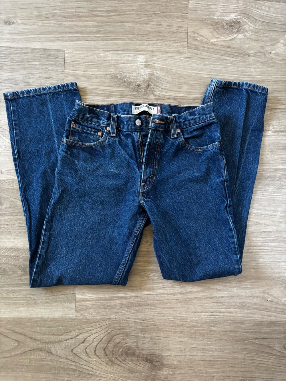 505 Vintage Levi's Dark Blue Straight-Leg Jeans W30 L32